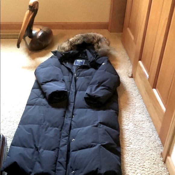 Post Card Coat with Fur Collar - Picture 3 of 11